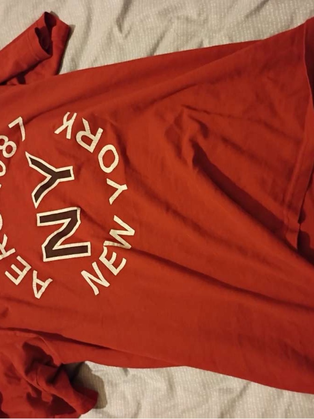 NY Graphic Tee Areo 1987 no damage size L kids
